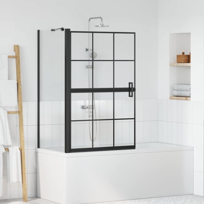 vidaXL Ecran de baie pentru duș Manual 80 x 67 x 129.5 cm 42018553