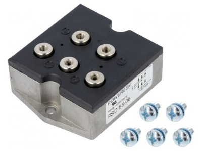 Punte Redresoare Trifazată 0.8kV 58A Modul PSD 55/08 foto