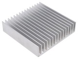 Radiator Aluminiu Extrudat CARLO GAVAZZI 100x100x25mm Rezistenta Termica 1.85 K/W