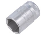 Cheie tubulară 6-puncte HEX 18mm - STAHLWILLE, 1/2", lungime 38mm