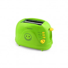 Prajitor de paine Esperanza EKT003 Smiley 3 750W Verde foto