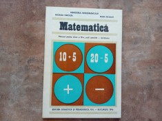 Matematica - Manual pentru clasa a III-a scoli ajutatoare, 1996 foto