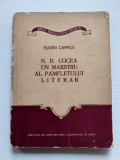 N.D. Cocea, un maestru al pamfletului literar - Eugen Campus, ESPLA, 1955