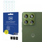 Folie de protectie Camera Spate 3MK Protection pentru Motorola Edge 70, Sticla Securizata, Set 4 bucati, Transparenta