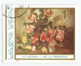 *Romania, LP 926/1976, Reproduceri de arta-Flori-Stefan Luchian, 1,75 lei, eroare, oblit., Stampilat
