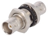 Adaptor BNC Dublu Drept 50&Omega; PTFE Auriu