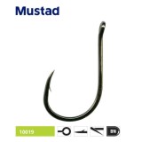 Carlige MUSTAD Ultrapoint Eyed Nickel 10019BLN, Nr.5/0, 10buc/pac