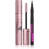 MAYBELLINE NEW YORK Make-Up Set Mascara și creion contur 2x1 buc