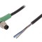 Cablu Conectare M8 3P Unghi 10m PVC