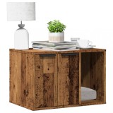 VidaXL Cutie litieră pisici lemn vechi 60x40x40 cm lemn prelucrat