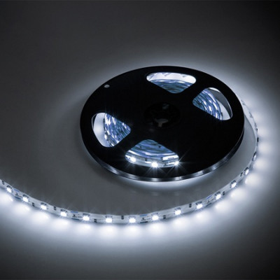 Banda LED Rebel, 5 m, 300 LED-uri SMD 5050, Alb rece foto