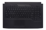 Carcasa superioara cu tastatura palmrest Laptop, Asus, ROG Strix GL503VS, 90NR0G51-R31US0, iluminare RGB, layout US