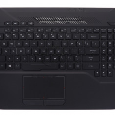 Carcasa superioara cu tastatura palmrest Laptop, Asus, ROG Strix GL503VS, 90NR0G51-R31US0, iluminare RGB, layout US