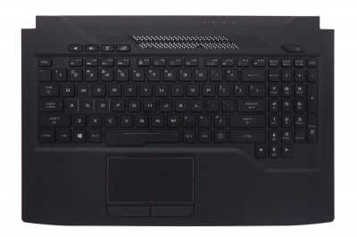 Carcasa superioara cu tastatura palmrest Laptop, Asus, ROG Strix GL503VS, 90NR0G51-R31US0, iluminare RGB, layout US foto