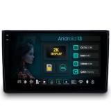 Navigatie 2K Audi A4 (B6 B7 2000-2008) Seat Exeo (2008-2013) 8GB RAM Android 13 Octacore Slot Sim 4G DSP GPS Wi-FI Carplay Android Auto USB Bluetooth