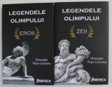 LEGENDELE OLIMPULUI de GHEORGHE POPA - LISSEANU , VOLUMELE I - II : ZEII /EROII , 2022