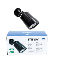 Aproape nou: Camera supraveghere video PNI IP5MP cu IP, 5MP, H.265, ONVIF, de exter