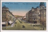 Carte postala circulata in jurul anului 1900 Cluj