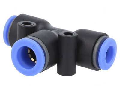 Racord Push-In Reducție T 0,95-15bar PBT foto