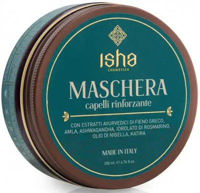 Masca de intarire a parului, 200ml, Isha foto