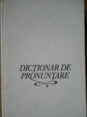 Dictionar De Pronuntare Nume Proprii Straine - Florenta Sadeanu ,307920 foto