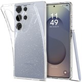 Huse pentru samsung galaxy s25 ultra - spigen liquid crystal glitter - crystal quartz