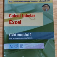 Calcul tabelar Excel ECDL modulul 4