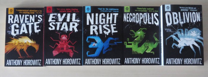 The Power of Five - Anthony Horowitz (pachet 5 carti) Necropolis, Oblivion