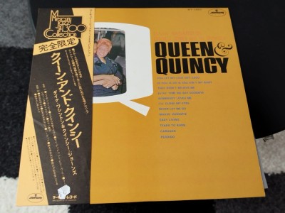 Vinil # LP &amp;quot;Japan Press&amp;quot; Dinah Washington / Quincy Jones And His Orchestra &amp;ndash; Queen &amp;amp; Quincy (NM) foto