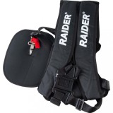 RAIDER Ham negru cu barete late pentru umeri si burete moale