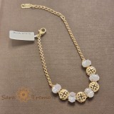 Bratara Eleganta Fortuna , placata aur 14K cu zirconia