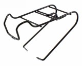 Portbagaj Fata Bicicleta Otel Negru Sistem Franare V-Brake/Cantilever