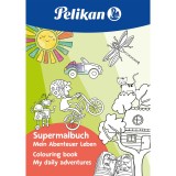 CARTE DE COLORAT `MY DAILY ADVENTURE`, FORMAT A4 64 FILE