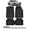 Covorase Auto TeamCar&reg; Tip Tavita Compatibile Mercedes-Benz GLA X156 (2013&ndash;2019) Negru Material Rezistent