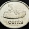 Moneda exotica 5 CENTI - INSULELE FIJI, anul 2010 * cod 1156 A