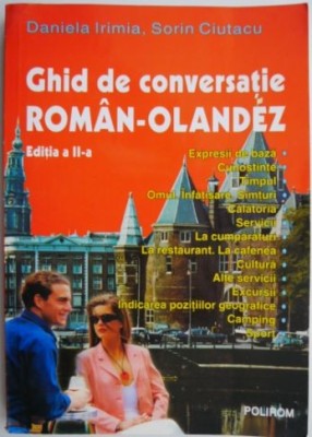 Ghid de conversatie roman-olandez &amp;ndash; Daniela Irimia foto
