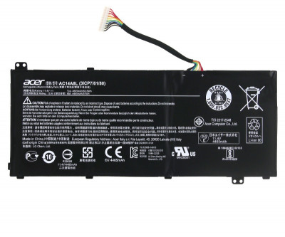Baterie Laptop Gaming, Acer, Aspire VX5-591G, 3ICP7/61/80, AC14A8L, 11.55V, 5360mAh, 61.9Wh foto