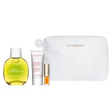 Set Clarins: Eau Extraordinaire, Eau De Toilette, For Women, 100 ml + Moisture-Rich, Shea Butter, Moisturising, Body Lotion, Bod