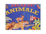 Atlas cu animale. 5 pagini cu 54 piese puzzle - Hardcover - *** - Flamingo