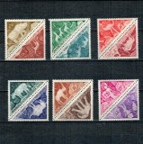 Tchad 1962 - Picturi rupestre, fauna, porto, serie neuzata