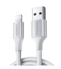 Cablu de incarcare si date UGREEN Lightning MFi la USB A tata