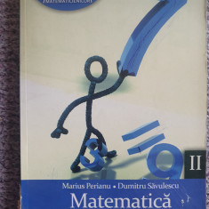 Matematica pentru clasa a VII-a, II, Marius Perianu, Dumitru Savulescu, 2011