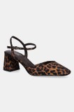 Aldo pumps GENNIFER culoarea maro, cu toc drept, cu toc deschis, 14145949