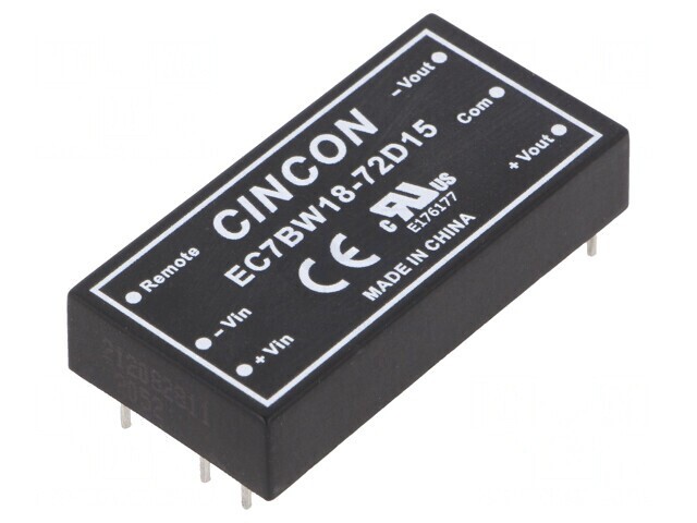 Convertor DC/DC 20W 8.5-160V la 15V/-15V