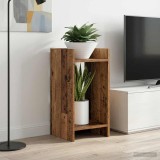 vidaXL Suport pentru plante Lemn vechi 30 x 30 x 60 cm Lemn prelucrat 899606