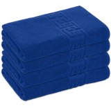Cumpara ieftin Prosop de baie 50x90 cm, bumbac, densitate 500 g mp, Bleumarin, Oem