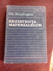 REZISTENTA MATERIALELOR - GH. BUZDUGAN