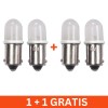 Set 2 Becuri auto LED, BA9S, Canbus, 10W/set, 1+1 gratis