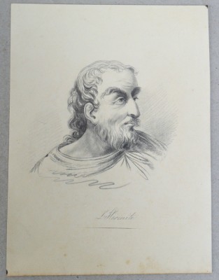 &amp;quot;L&amp;#039;Hermite&amp;quot; desen in creion sec 19 foto