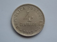 4 CENTAVOS 1917 PORTUGALIA foto